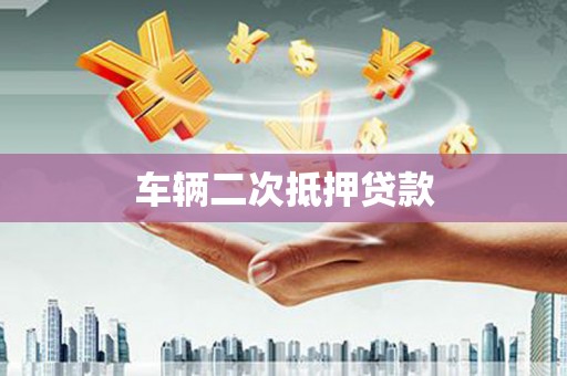 澧县车辆二次抵押贷款