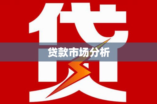 雨山贷款市场分析