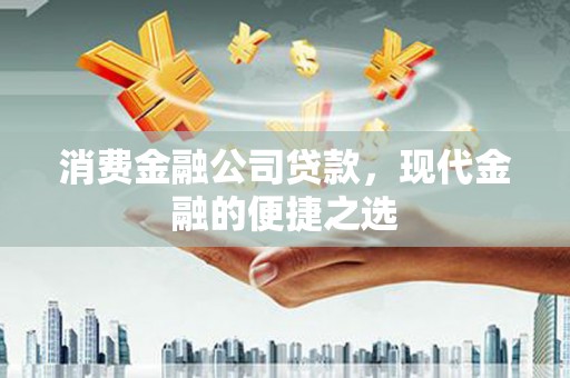 太子河消费金融公司贷款，现代金融的便捷之选