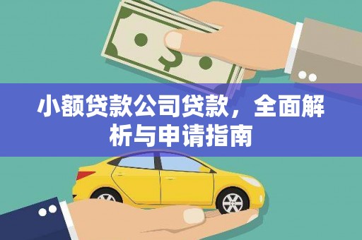 巍山小额贷款公司贷款，全面解析与申请指南