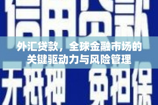 王益外汇贷款，全球金融市场的关键驱动力与风险管理