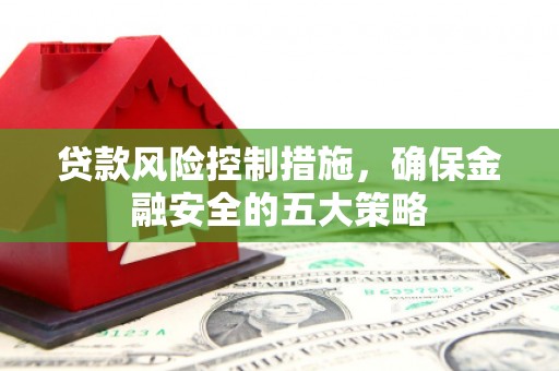 广宗贷款风险控制措施，确保金融安全的五大策略