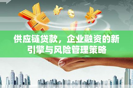 普兰供应链贷款，企业融资的新引擎与风险管理策略