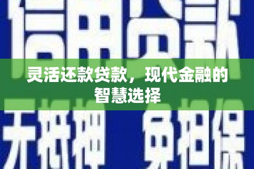 大兴安岭灵活还款贷款，现代金融的智慧选择