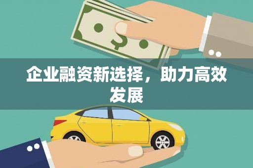 上犹企业融资新选择，助力高效发展